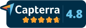 Capterra: calificación 4,8 de 5